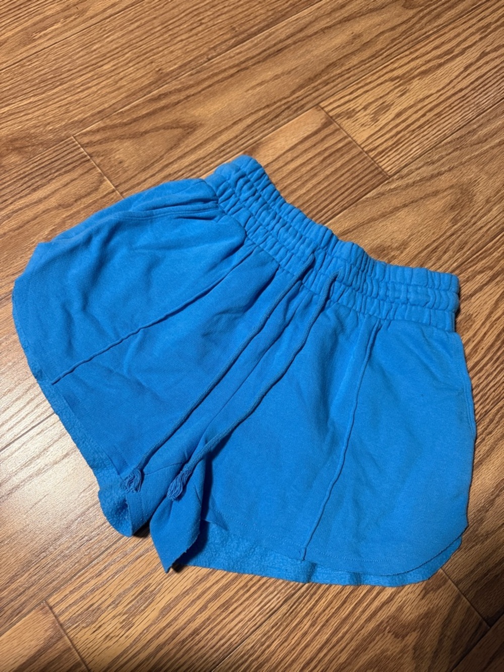 wild fable Bright Blue Elastic Waist Athletic Shorts